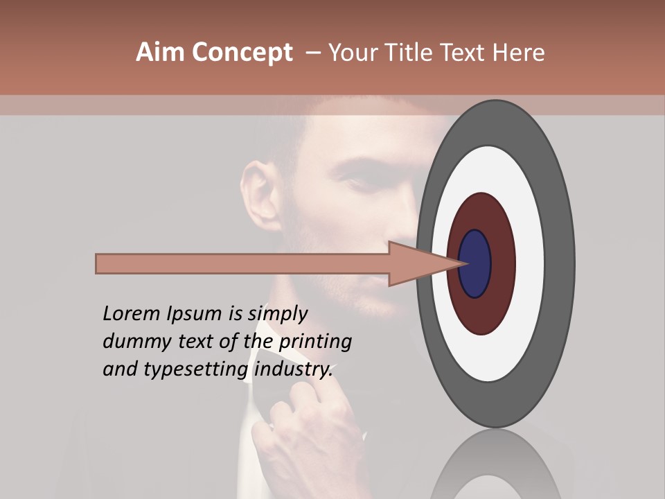 Stylish Forceful Single PowerPoint Template