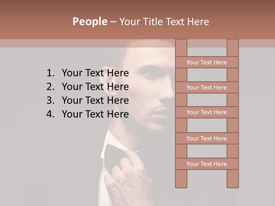 Stylish Forceful Single PowerPoint Template