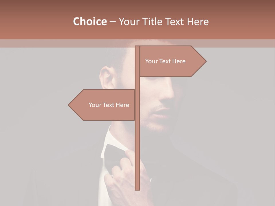 Stylish Forceful Single PowerPoint Template