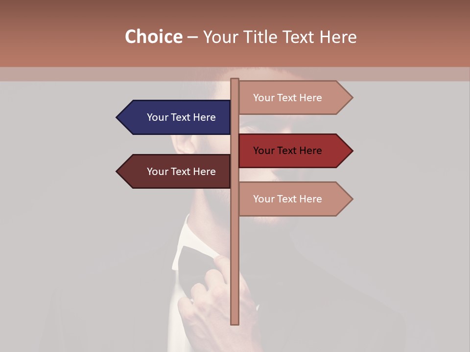 Stylish Forceful Single PowerPoint Template