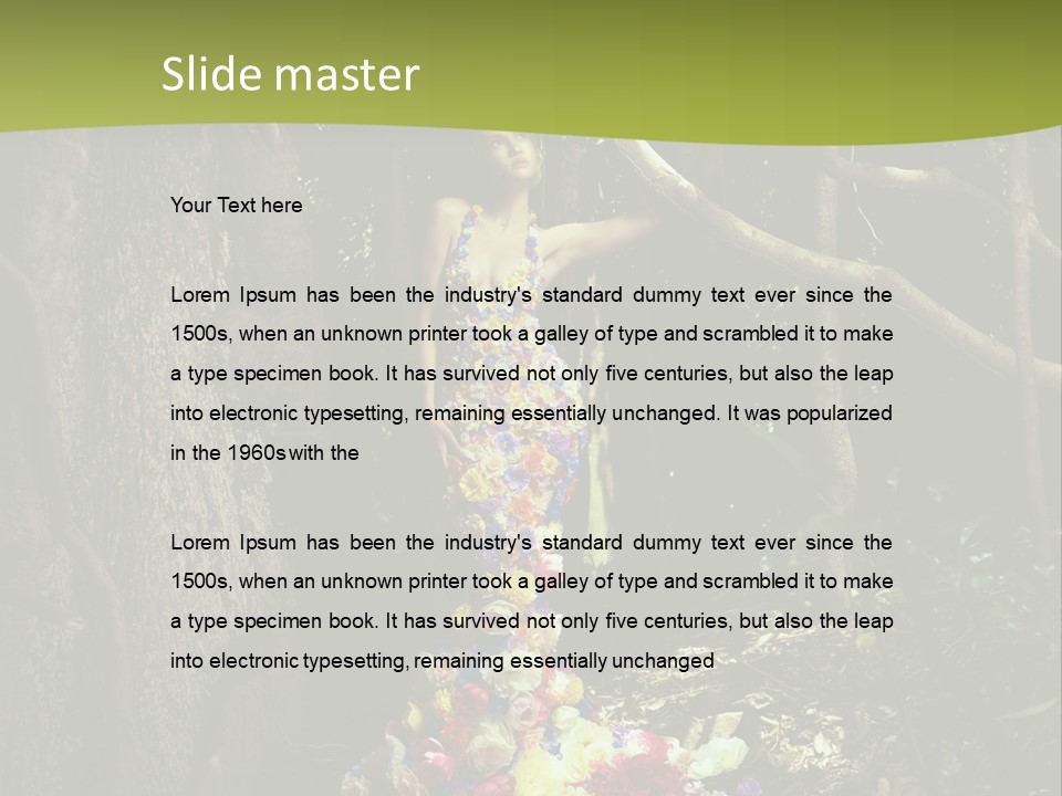 Feel Lovely Outdoor PowerPoint Template