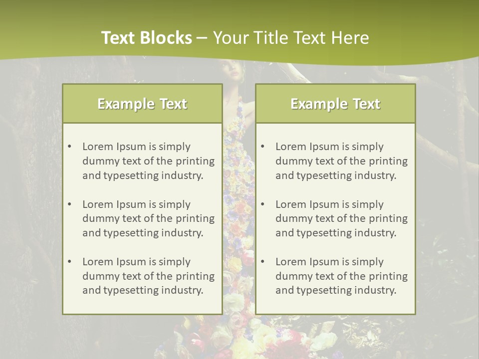 Feel Lovely Outdoor PowerPoint Template