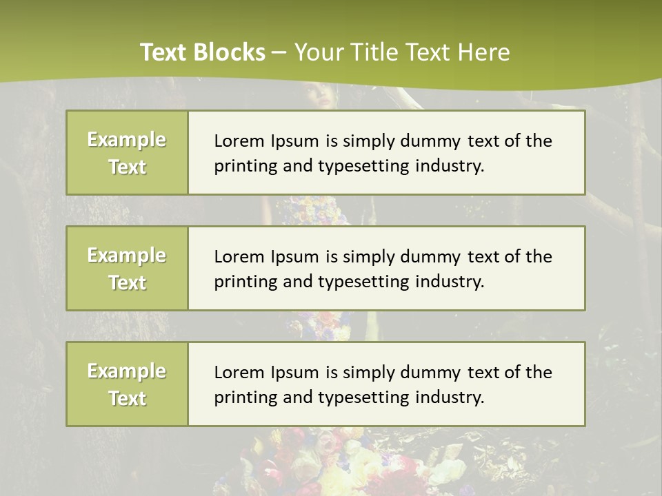 Feel Lovely Outdoor PowerPoint Template