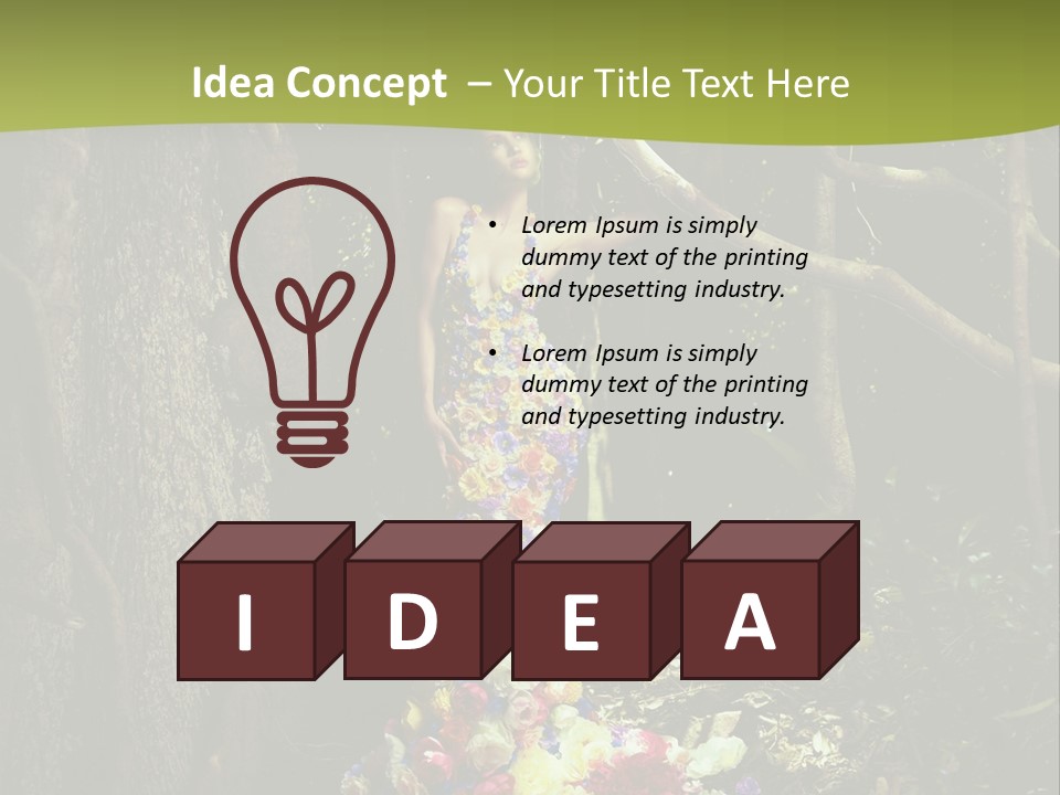 Feel Lovely Outdoor PowerPoint Template