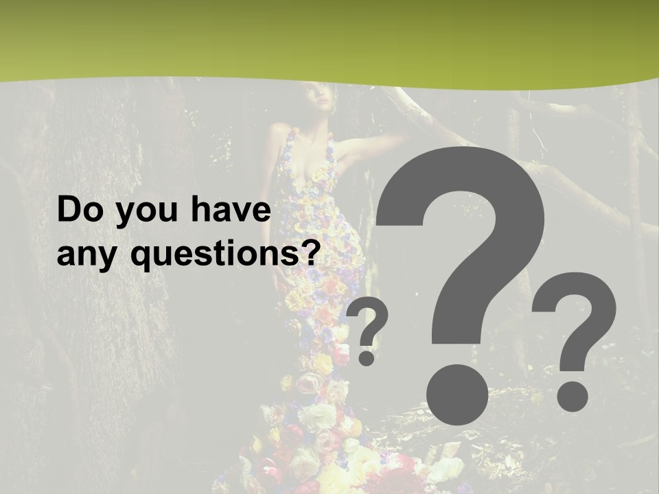 Feel Lovely Outdoor PowerPoint Template