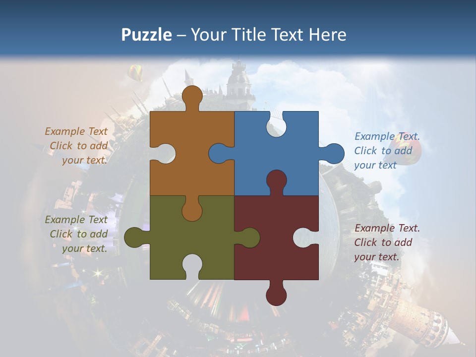 Mosque Ship Sky PowerPoint Template