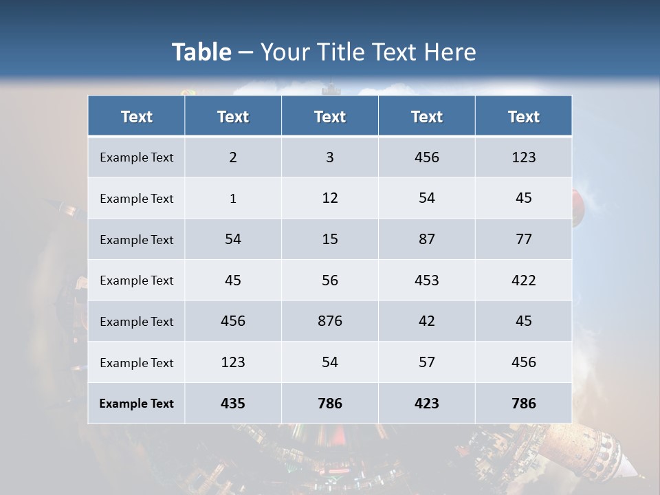 Mosque Ship Sky PowerPoint Template