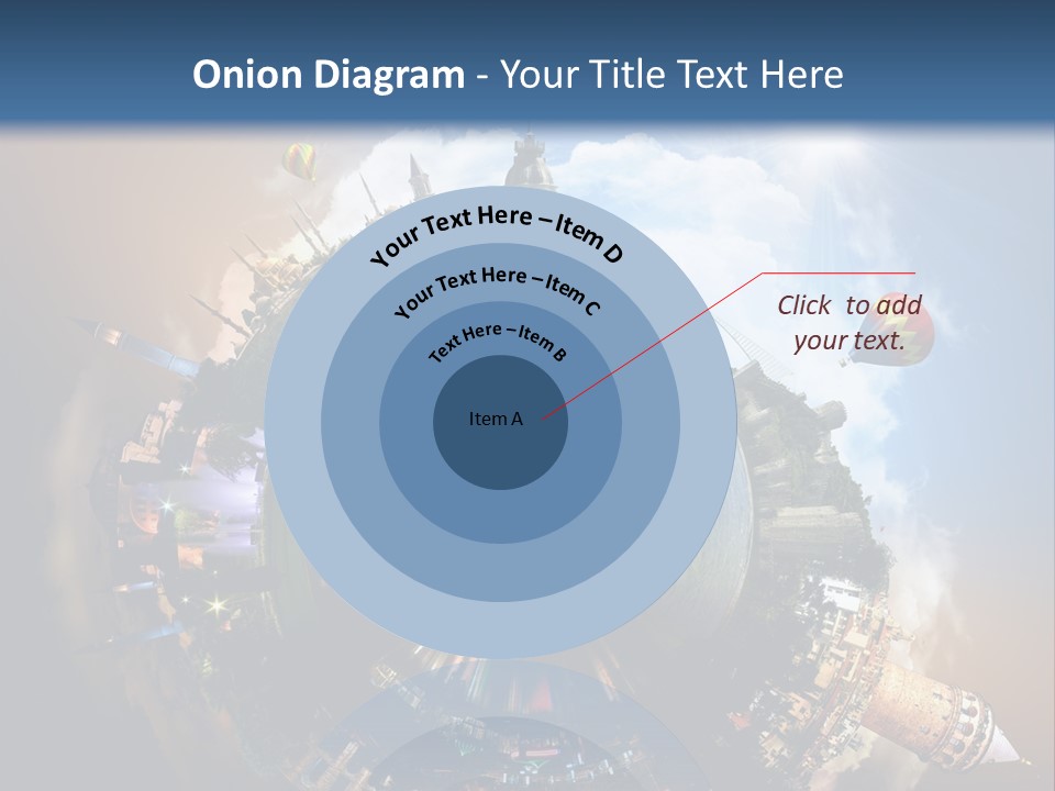 Mosque Ship Sky PowerPoint Template