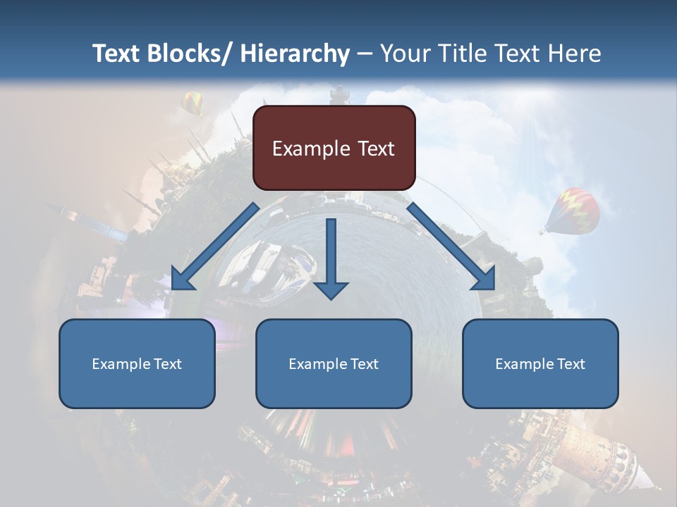 Mosque Ship Sky PowerPoint Template