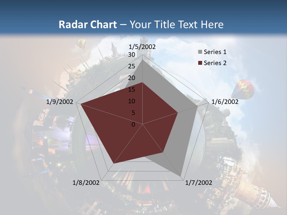 Mosque Ship Sky PowerPoint Template