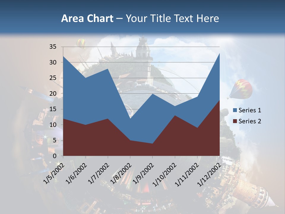 Mosque Ship Sky PowerPoint Template