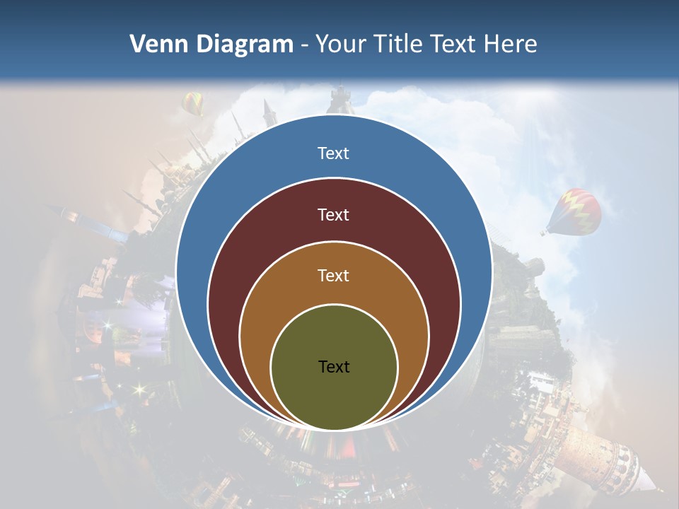 Mosque Ship Sky PowerPoint Template