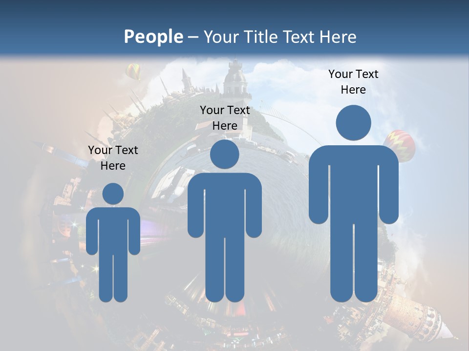 Mosque Ship Sky PowerPoint Template