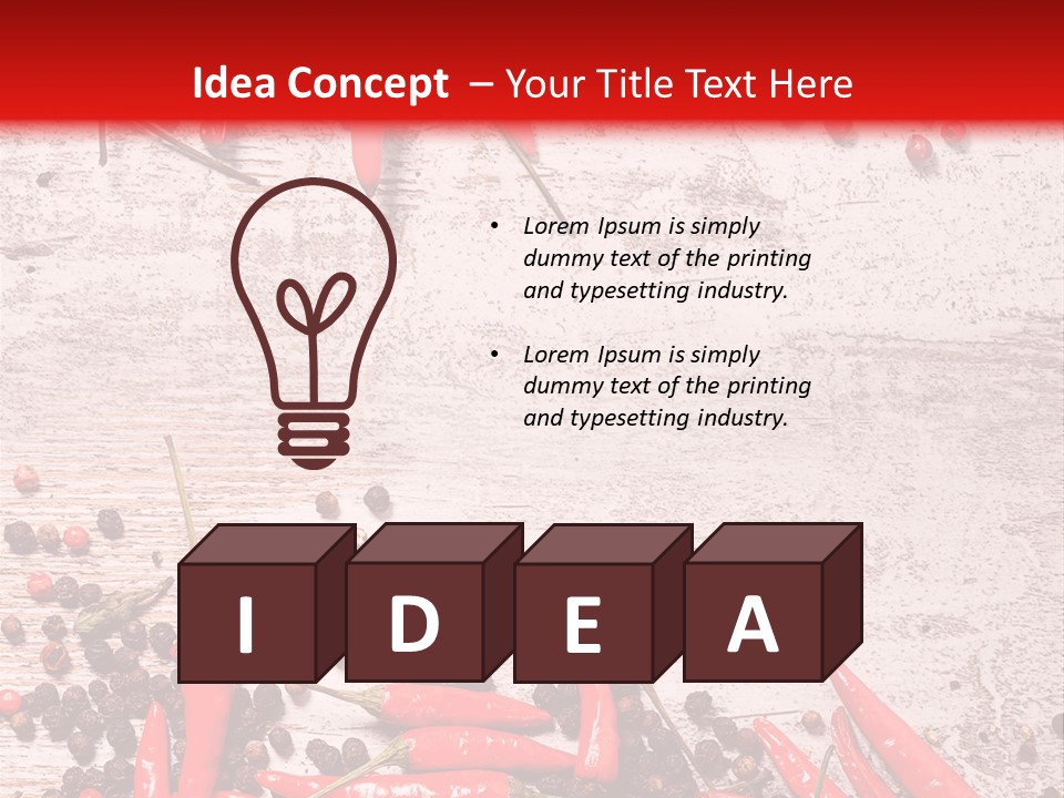 Edible Medicine Mexican PowerPoint Template