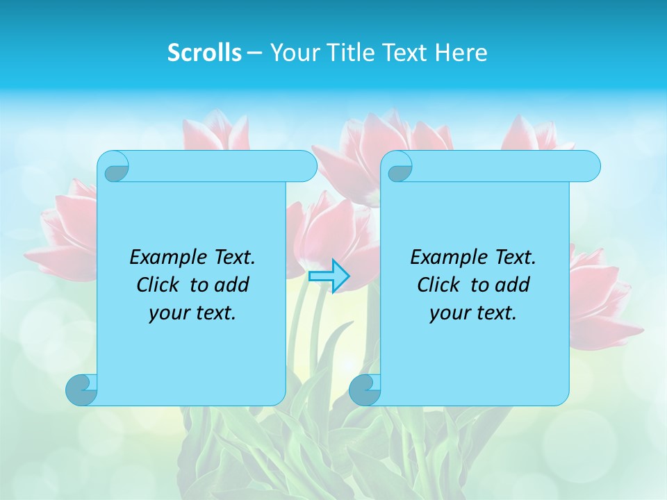 Orange Pure Purple PowerPoint Template