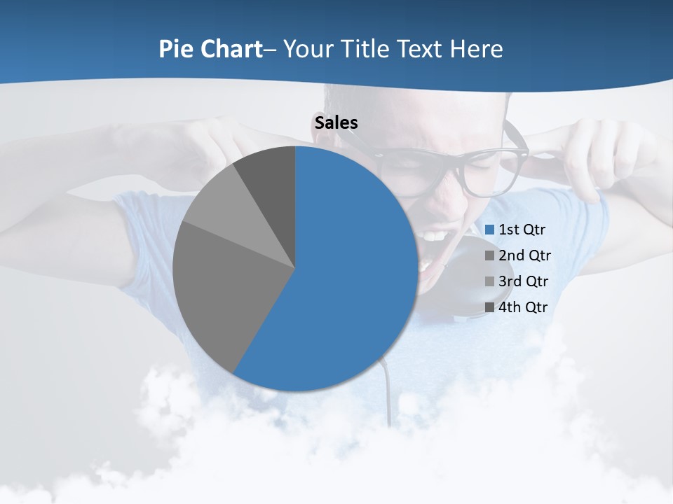Expression Stress Face PowerPoint Template