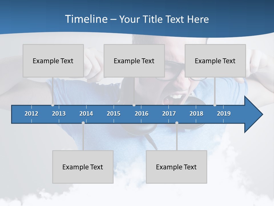 Expression Stress Face PowerPoint Template