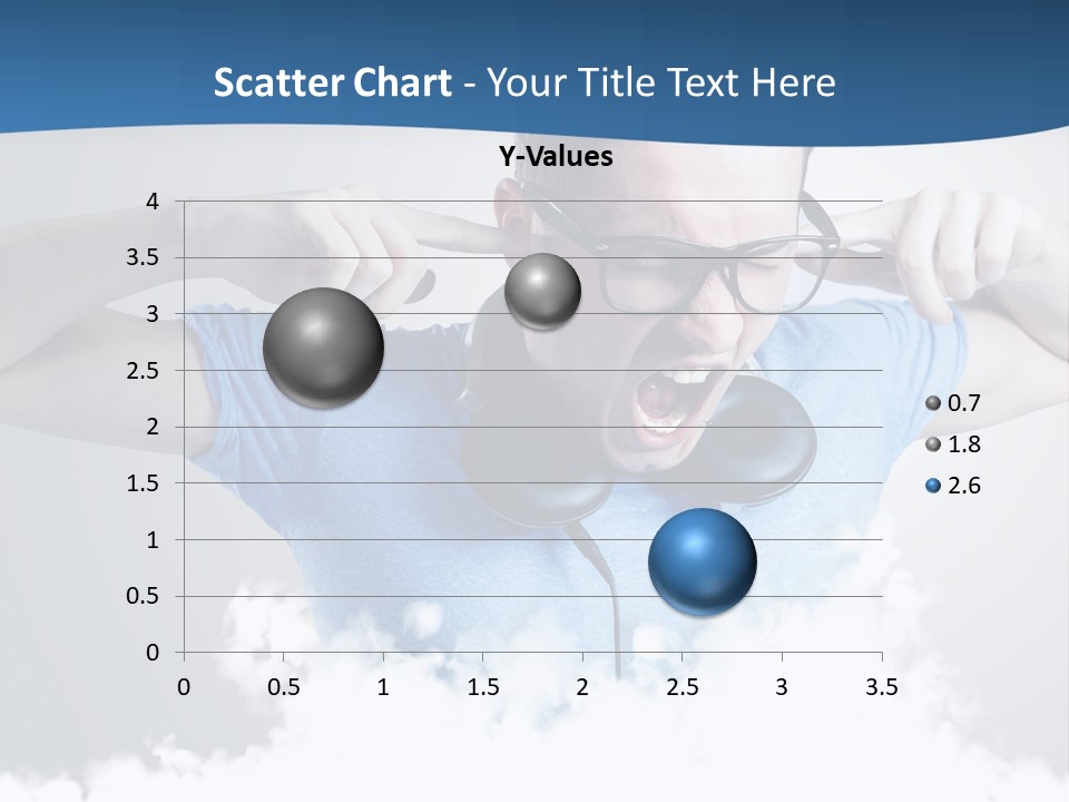 Expression Stress Face PowerPoint Template