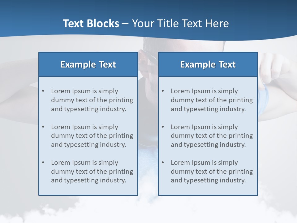 Expression Stress Face PowerPoint Template