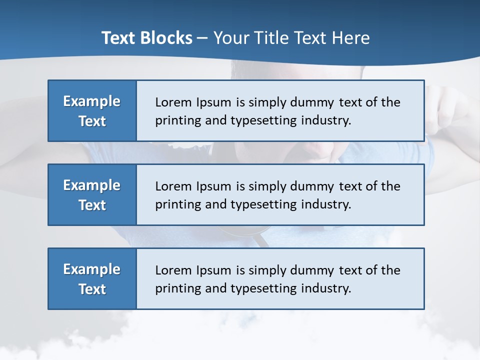 Expression Stress Face PowerPoint Template