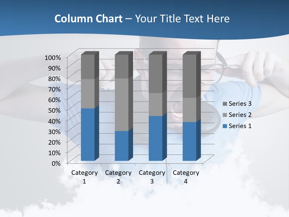 Expression Stress Face PowerPoint Template