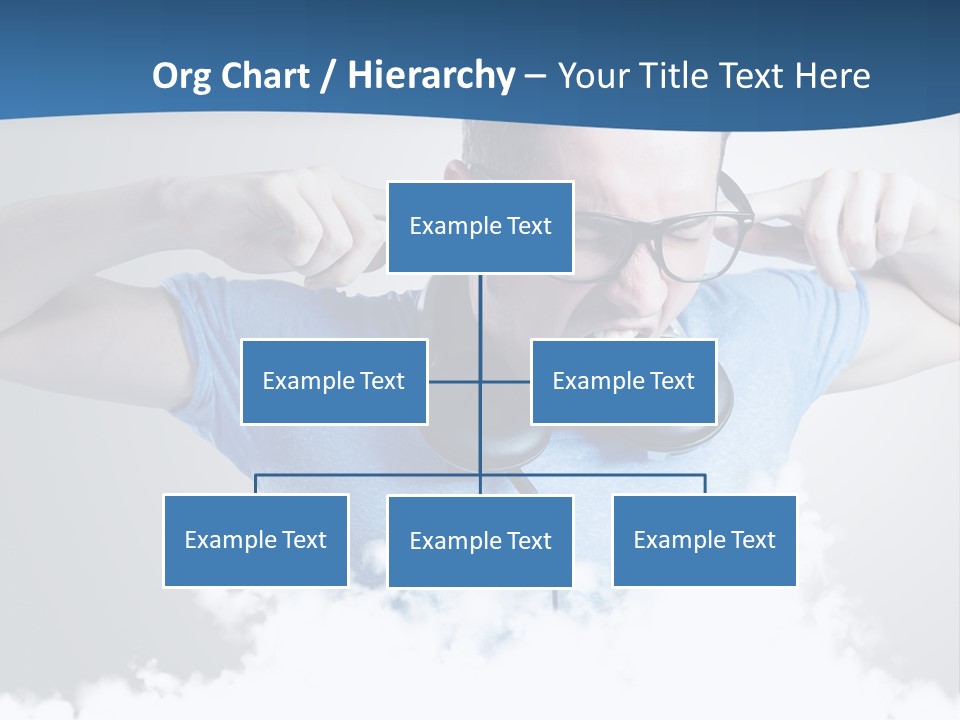 Expression Stress Face PowerPoint Template
