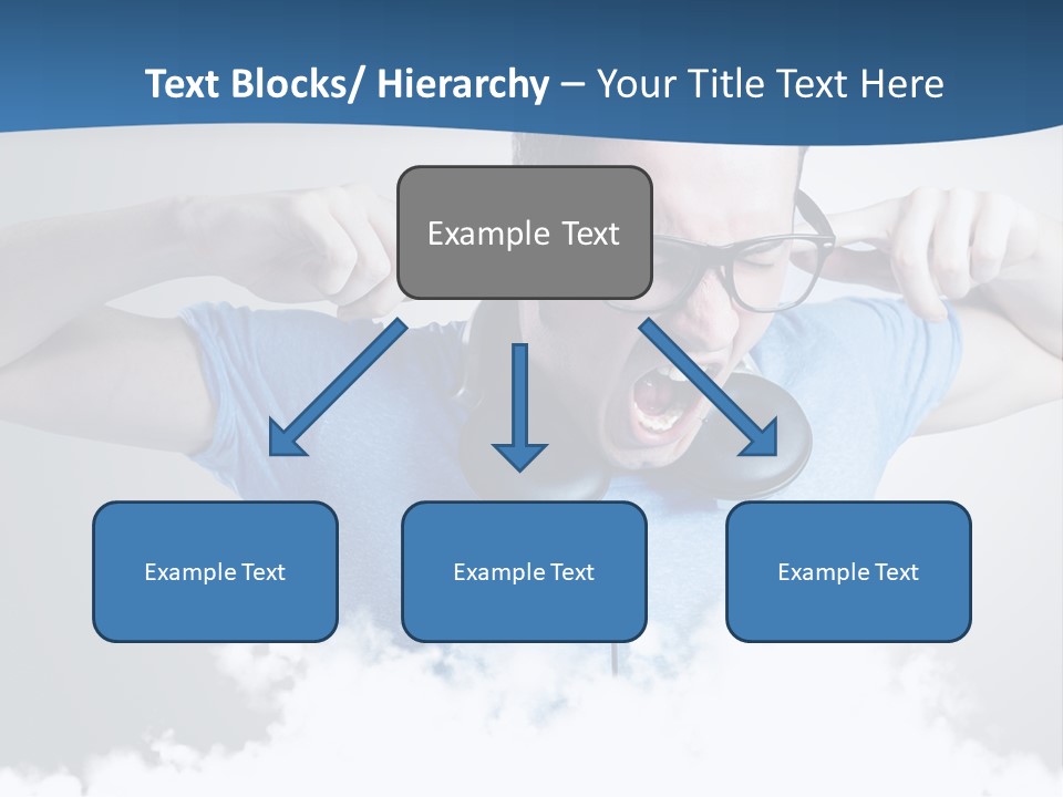 Expression Stress Face PowerPoint Template