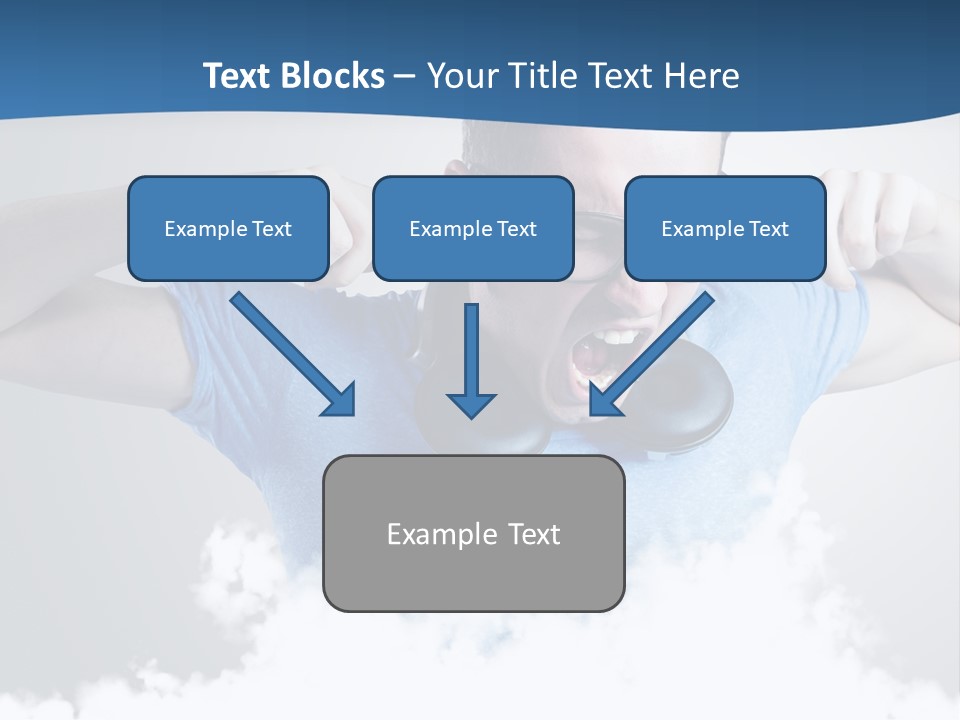 Expression Stress Face PowerPoint Template