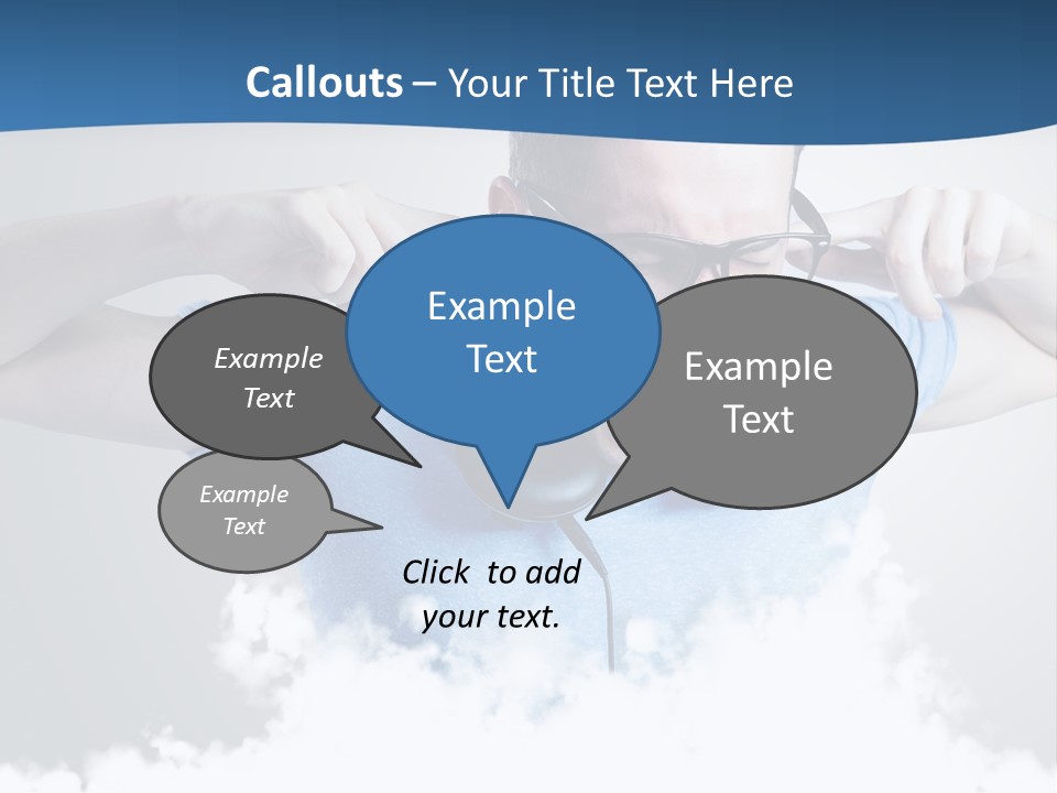 Expression Stress Face PowerPoint Template