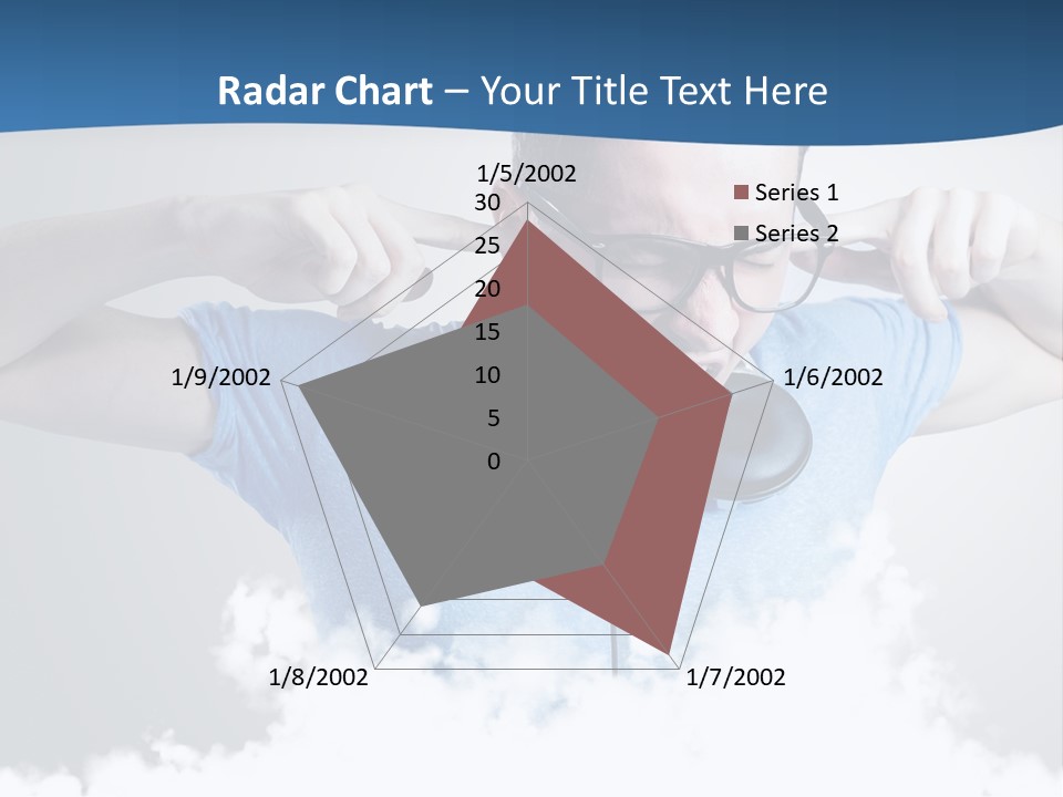 Expression Stress Face PowerPoint Template