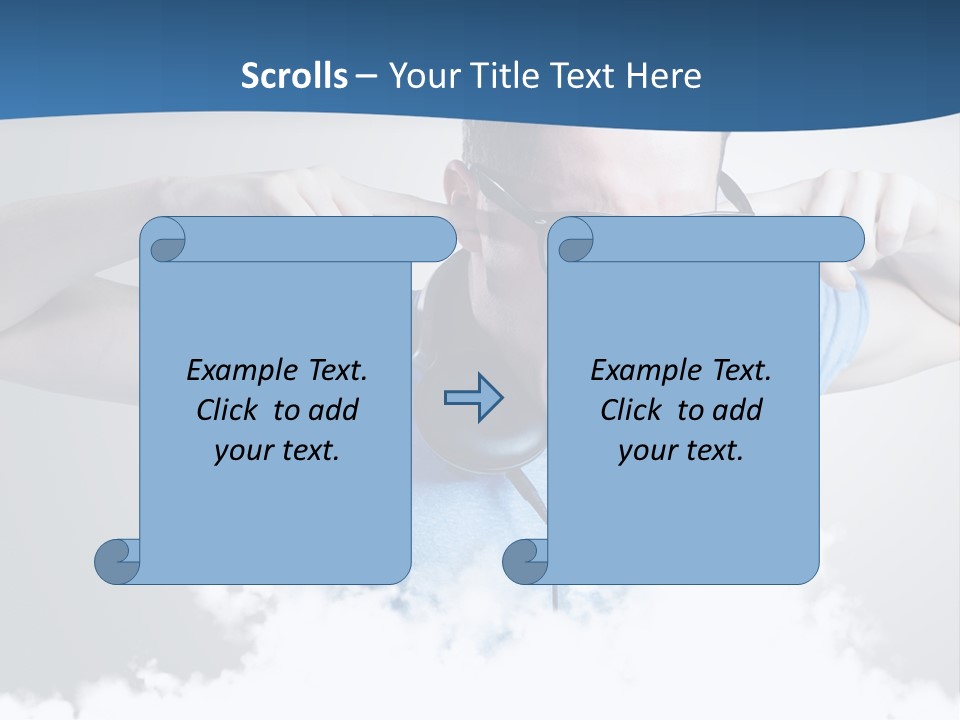 Expression Stress Face PowerPoint Template
