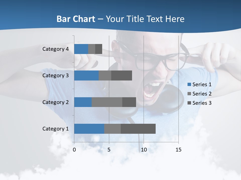 Expression Stress Face PowerPoint Template