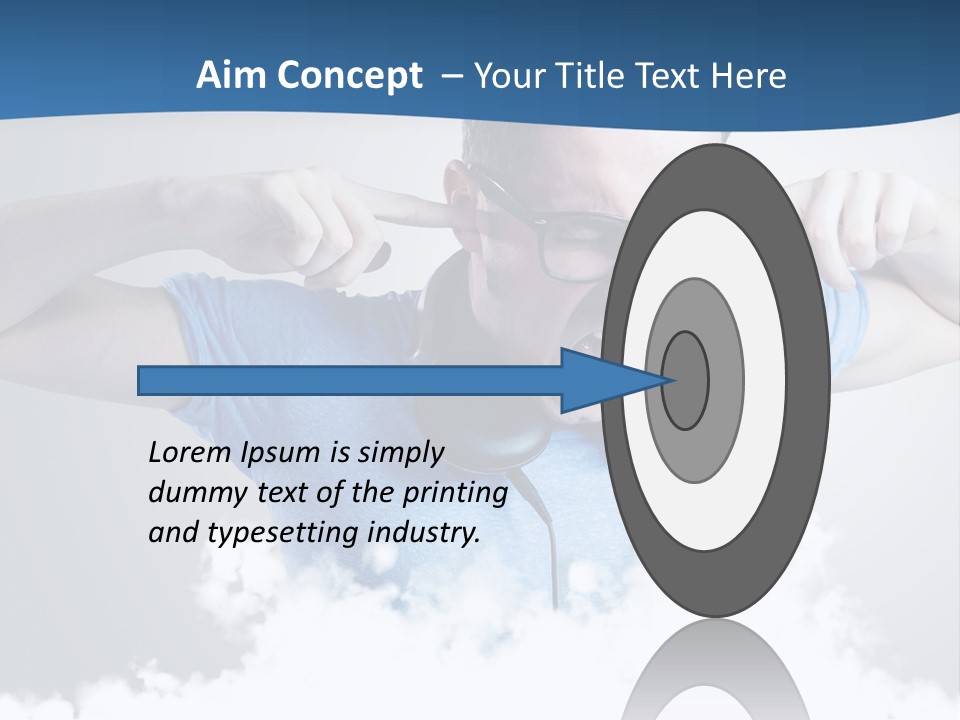 Expression Stress Face PowerPoint Template