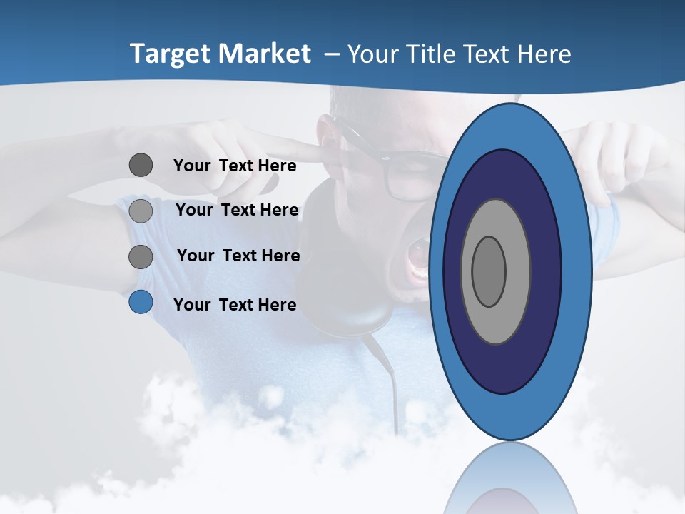 Expression Stress Face PowerPoint Template