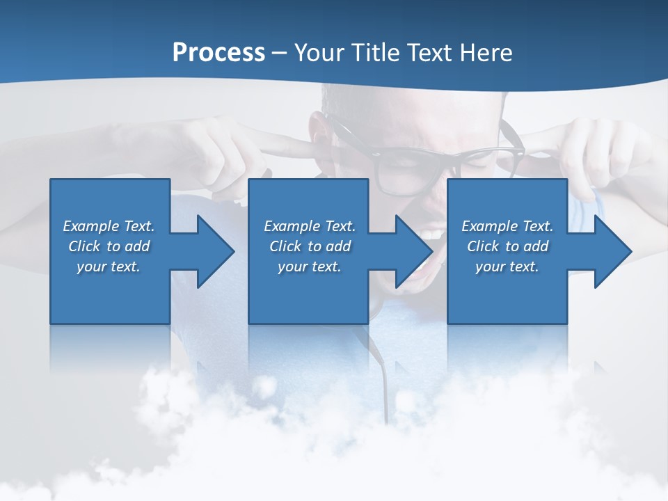Expression Stress Face PowerPoint Template
