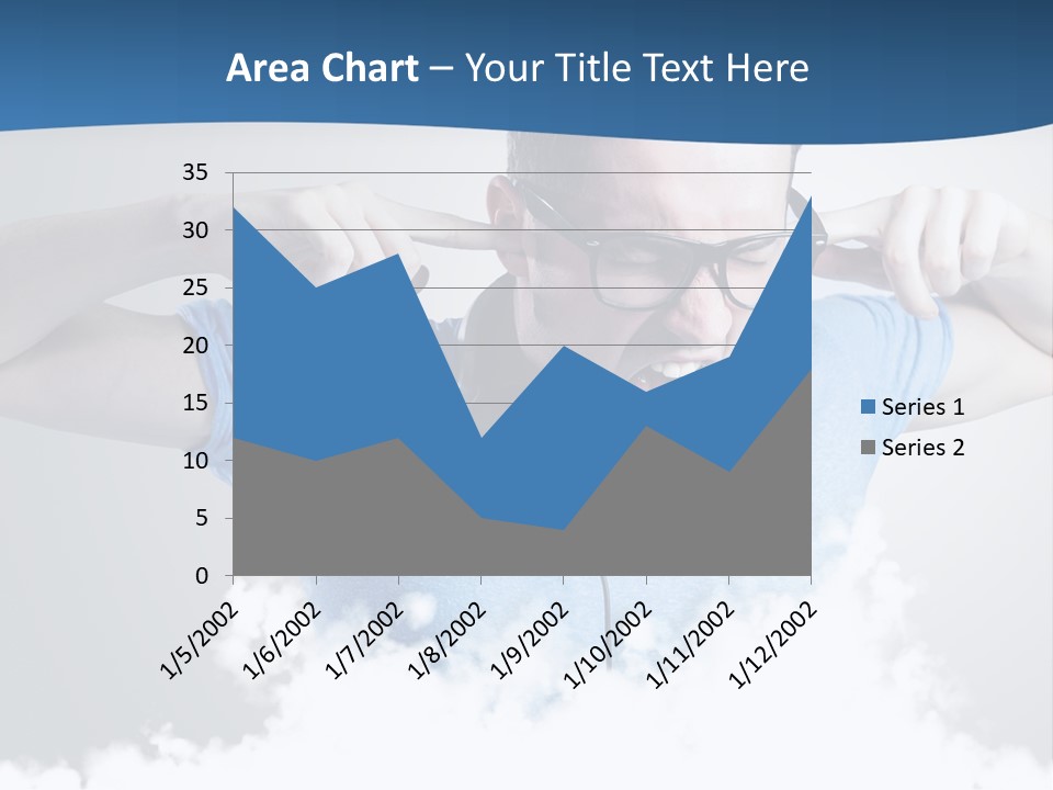 Expression Stress Face PowerPoint Template