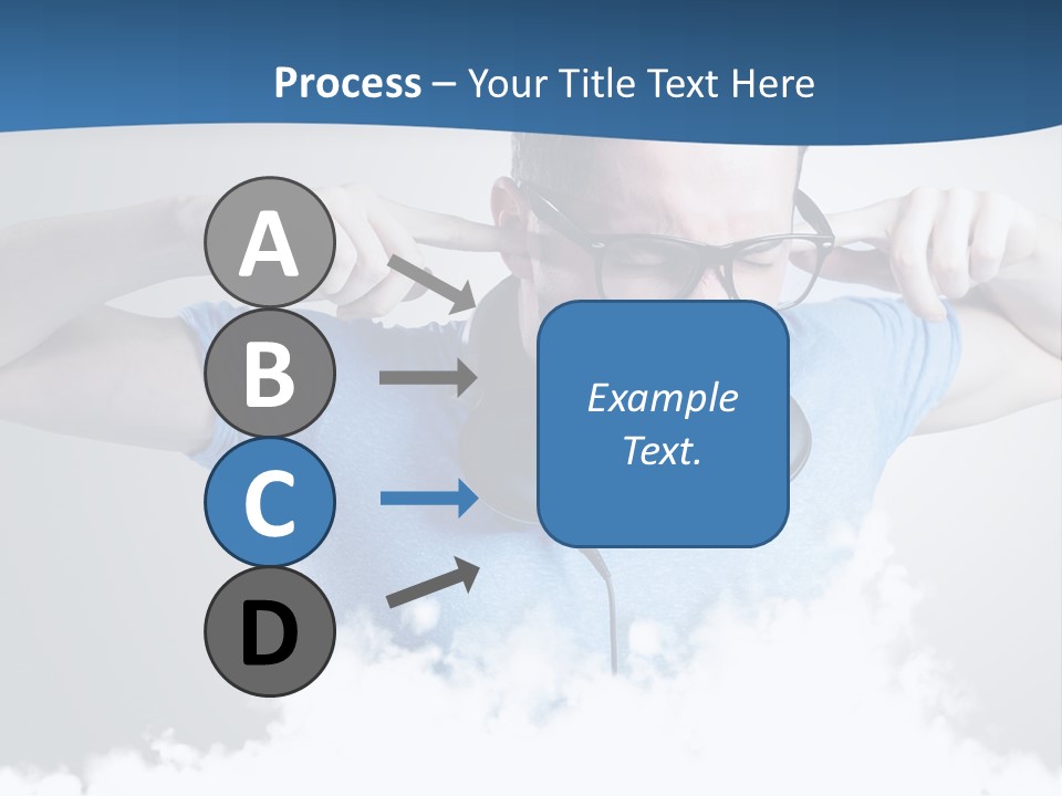 Expression Stress Face PowerPoint Template