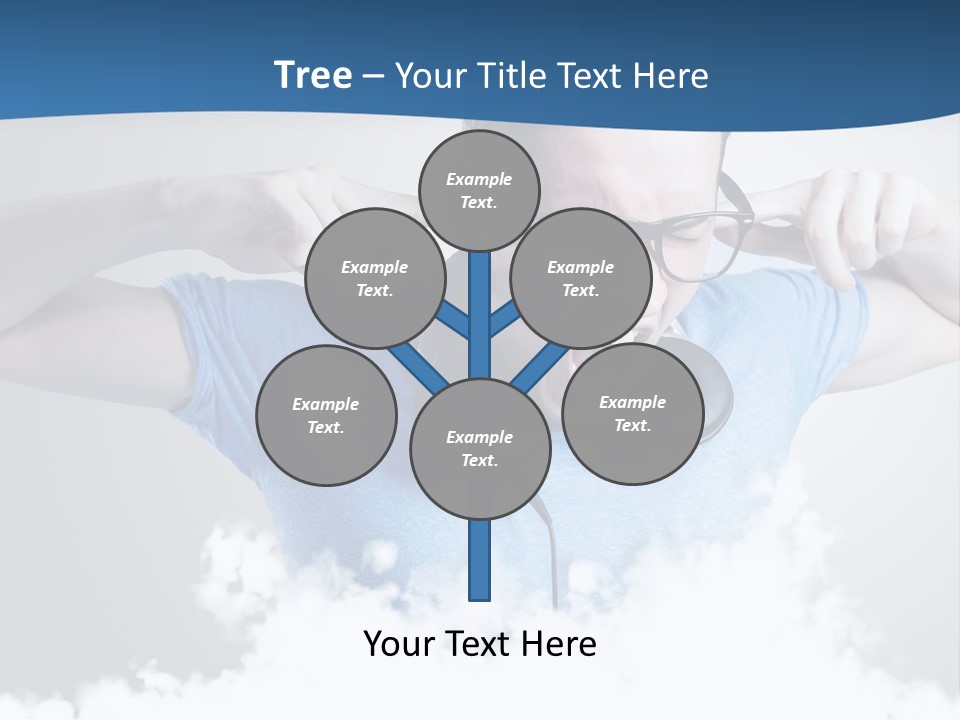 Expression Stress Face PowerPoint Template