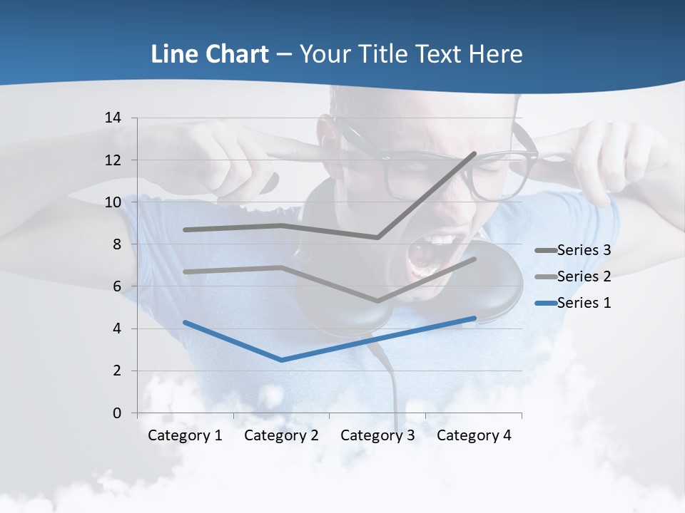 Expression Stress Face PowerPoint Template