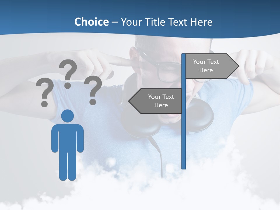 Expression Stress Face PowerPoint Template