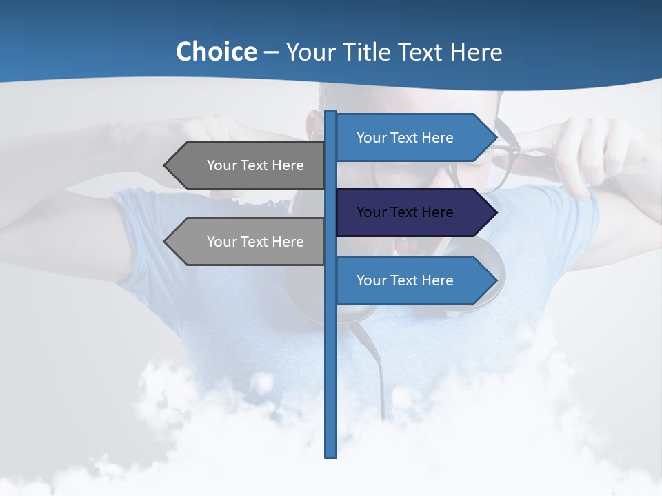 Expression Stress Face PowerPoint Template