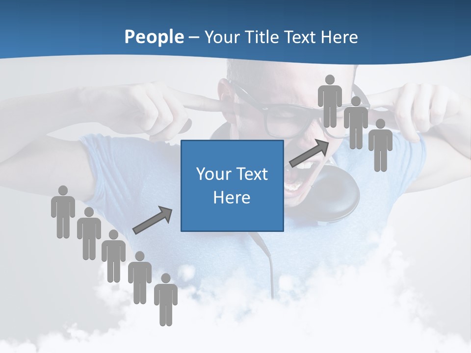 Expression Stress Face PowerPoint Template