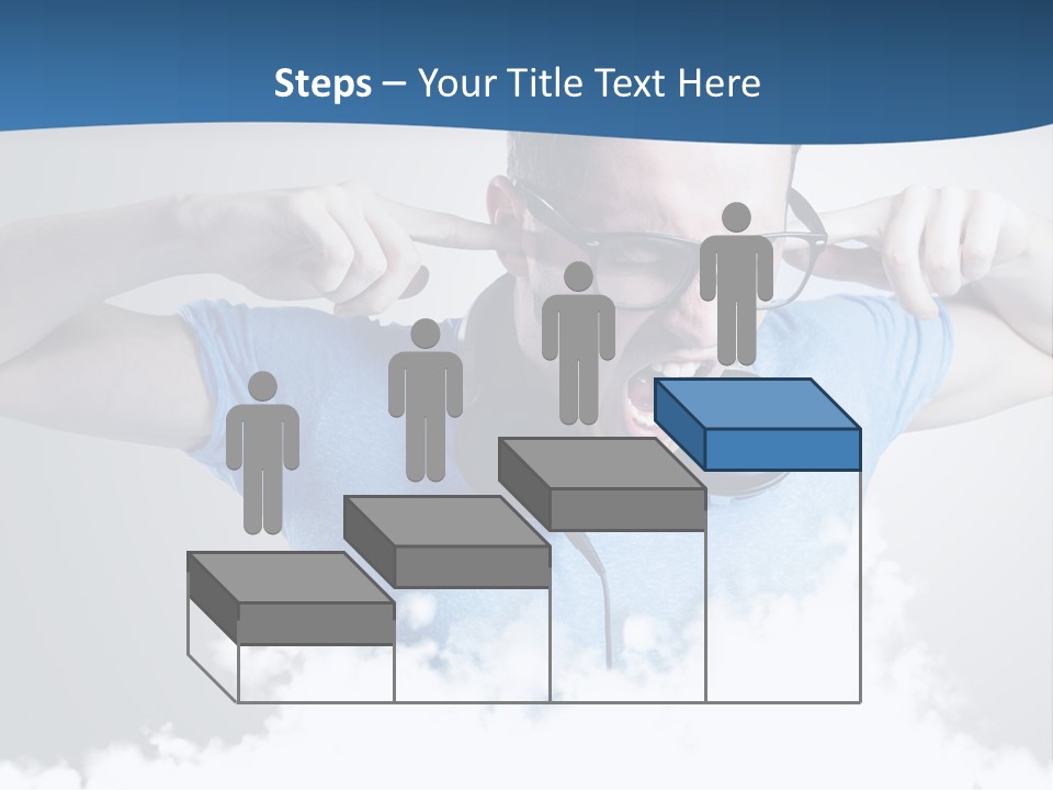 Expression Stress Face PowerPoint Template