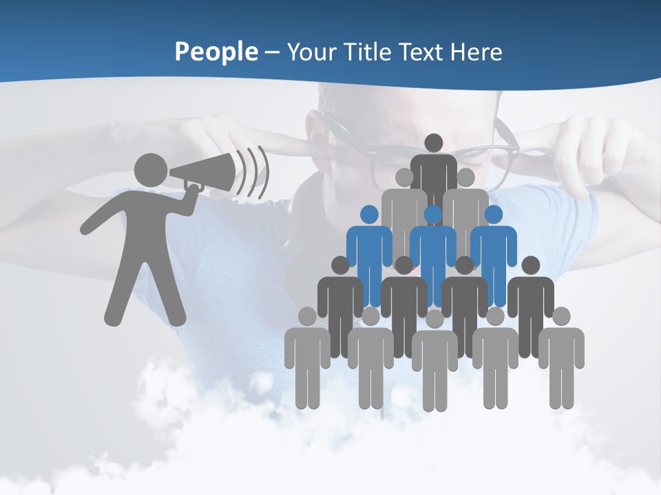 Expression Stress Face PowerPoint Template