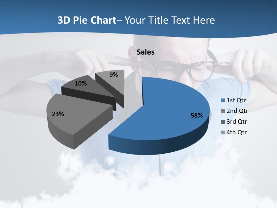 Expression Stress Face PowerPoint Template