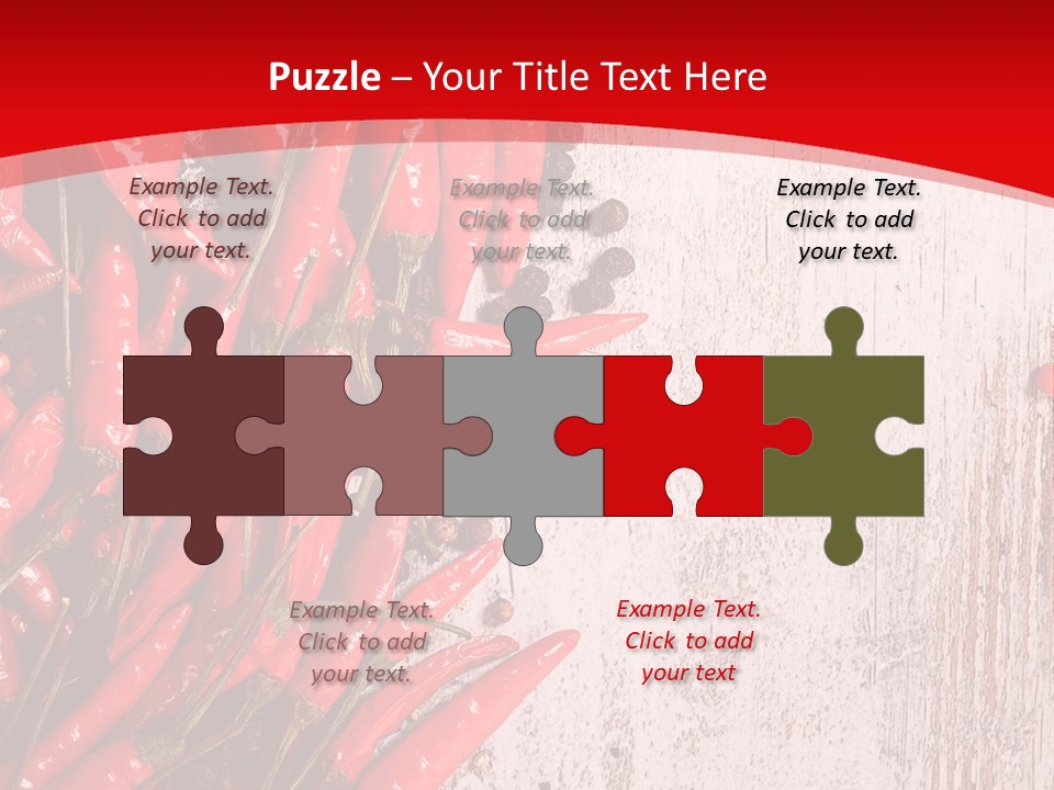 Full Edible Condiment PowerPoint Template