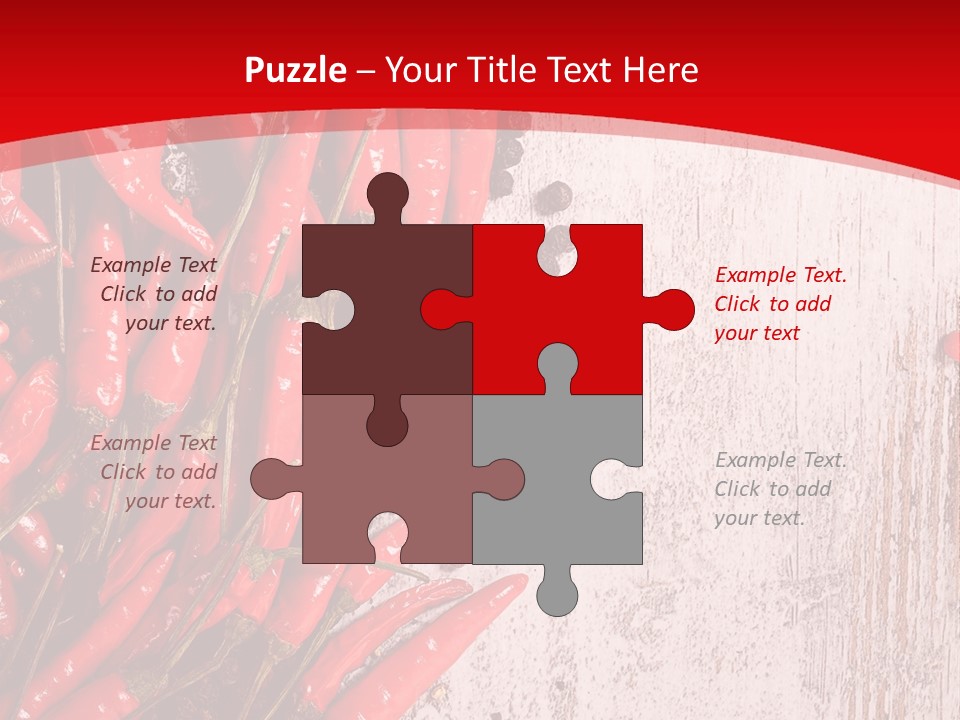 Full Edible Condiment PowerPoint Template