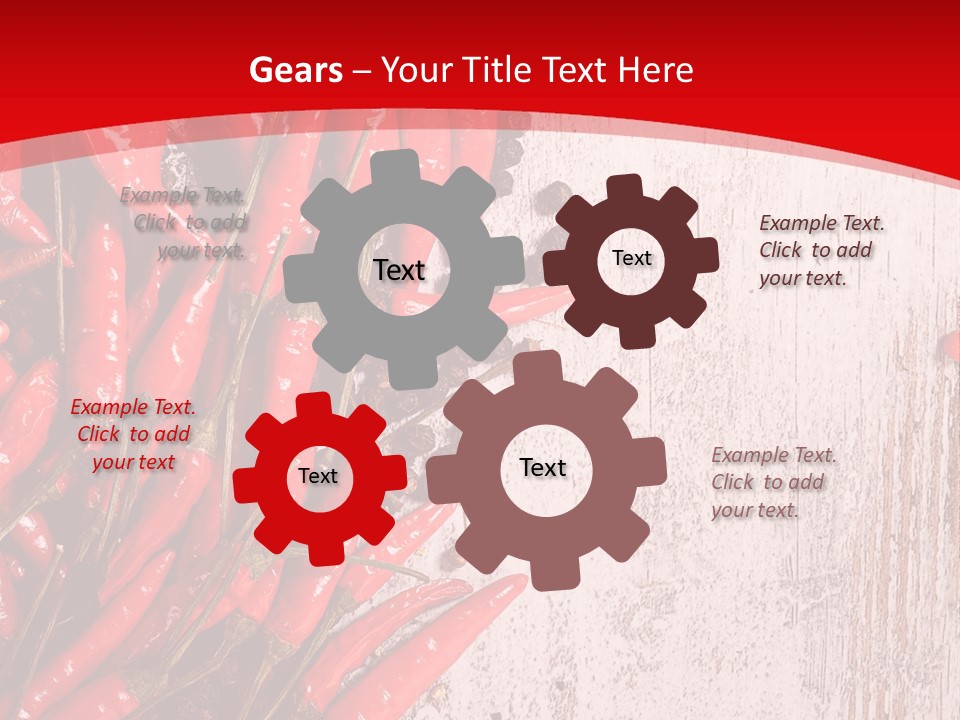 Full Edible Condiment PowerPoint Template
