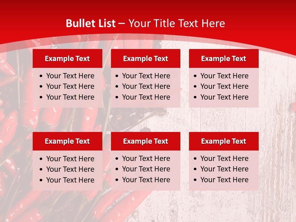 Full Edible Condiment PowerPoint Template