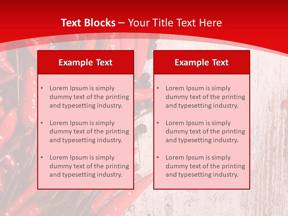 Full Edible Condiment PowerPoint Template